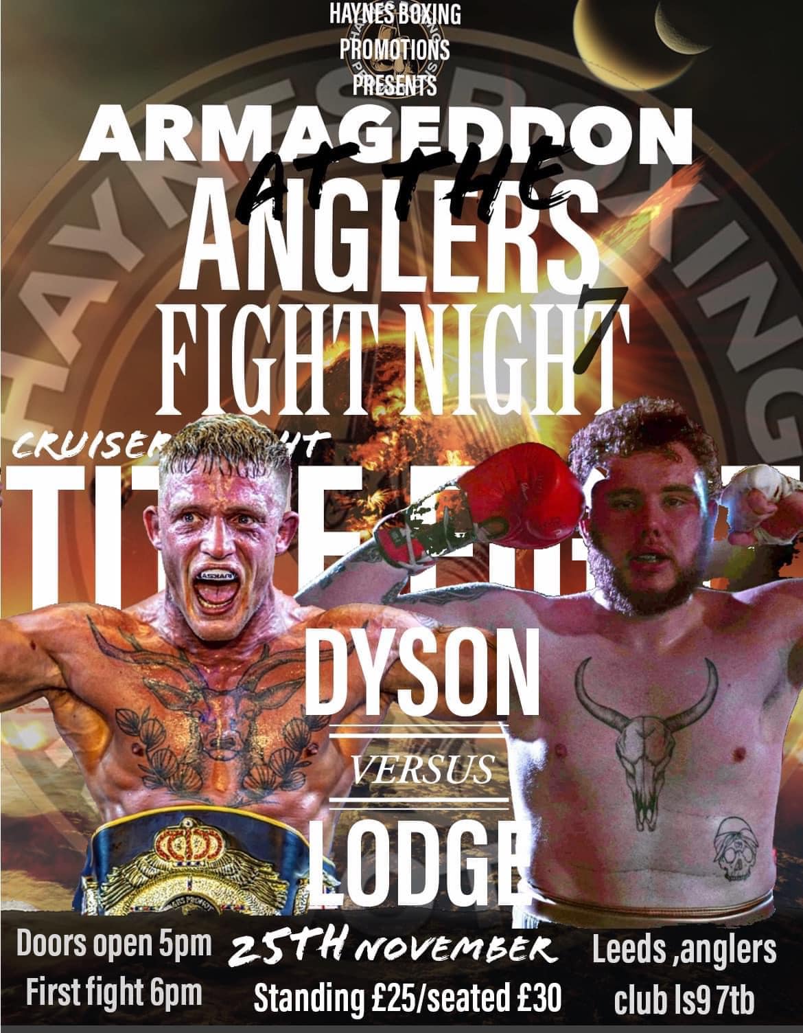 Armageddon Anglers Fight Night