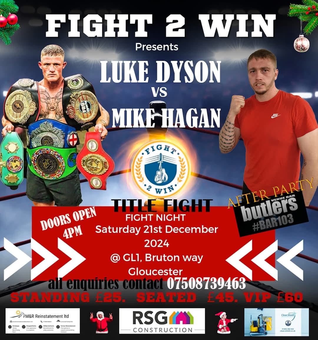 Luke Dyson Vs Mike Hagan